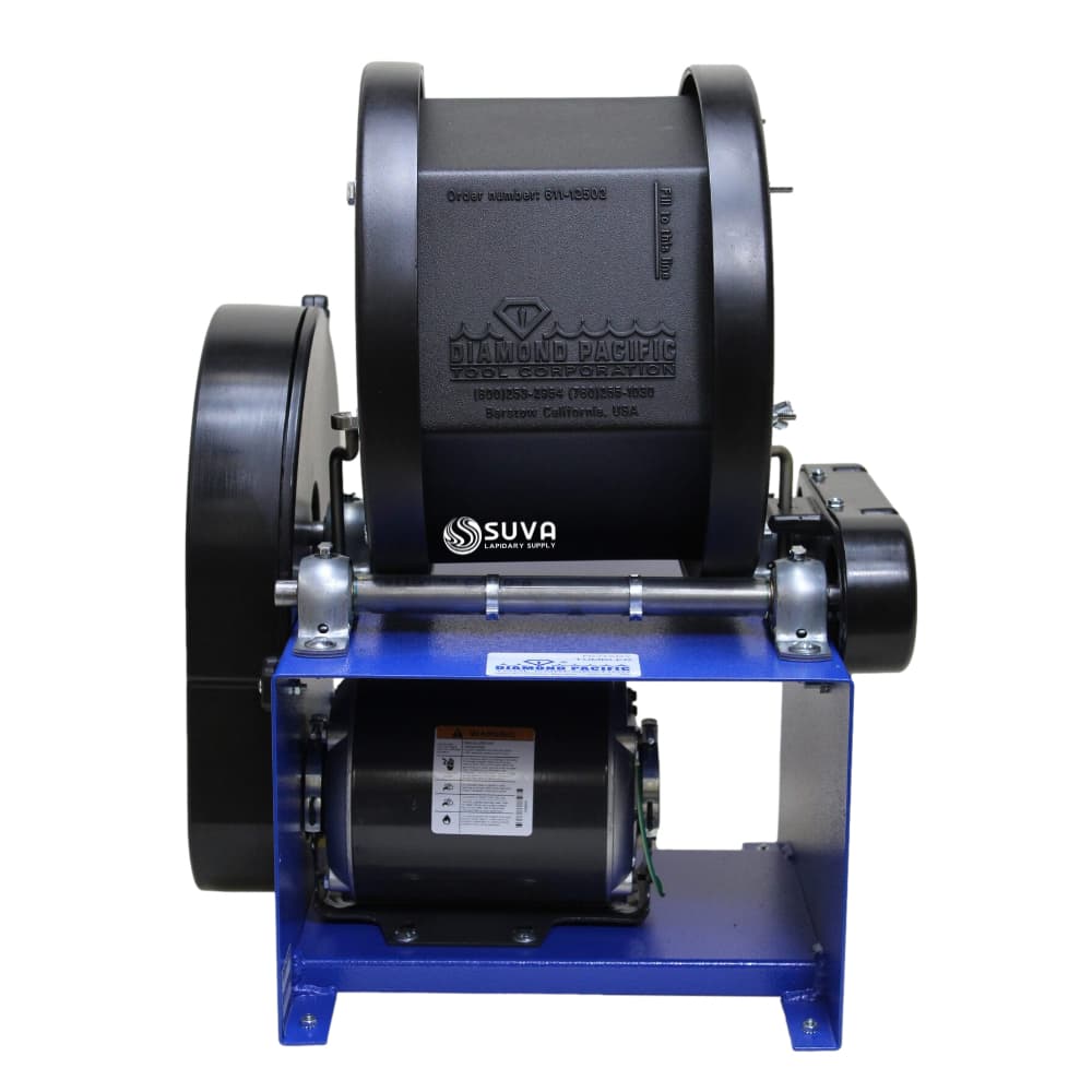 Diamond Pacific Heavy-Duty Rotary Rock Tumblers for sale at SUVA