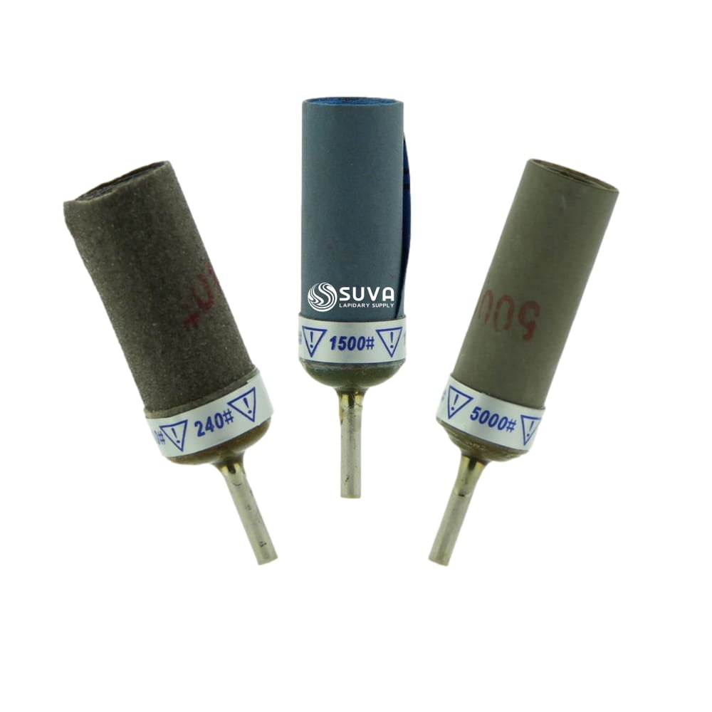 Silicon Carbide Sandpaper Cartridge Rolls for sale at SUVA Lapidary Supply