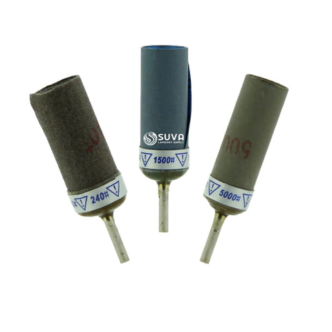 Photo of SUVA Lapidary Supply Silicon Carbide Sandpaper Cartridge Rolls at SUVA Lapidary