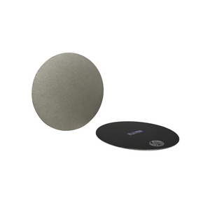 Photo of Front & Back of Lapcraft Magnetic Diamond Laps 6 inch 260 grit at SUVA Lapidary 14356mag