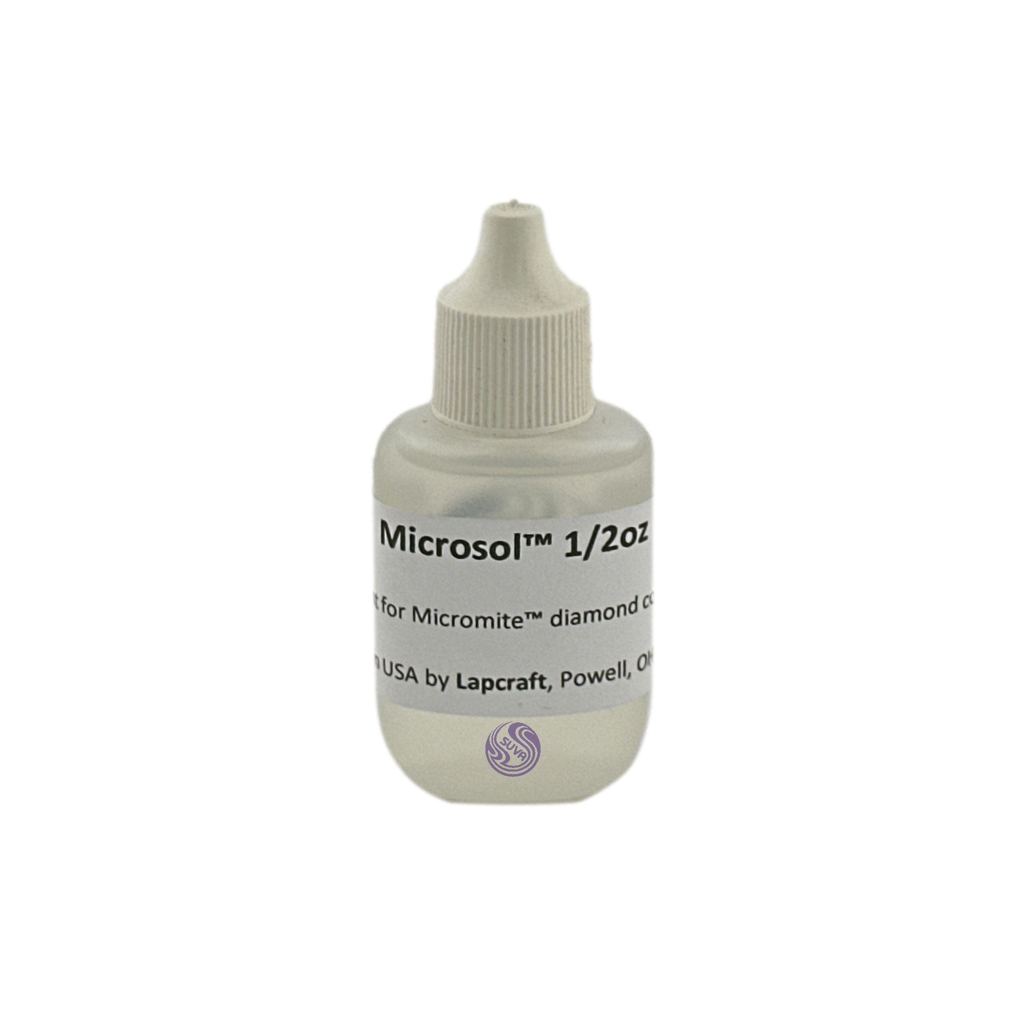 Photo of 1/2 Ounce Lapcraft Microsol Diamond Compound Extender Fluid at SUVA Lapidary Supply 20460