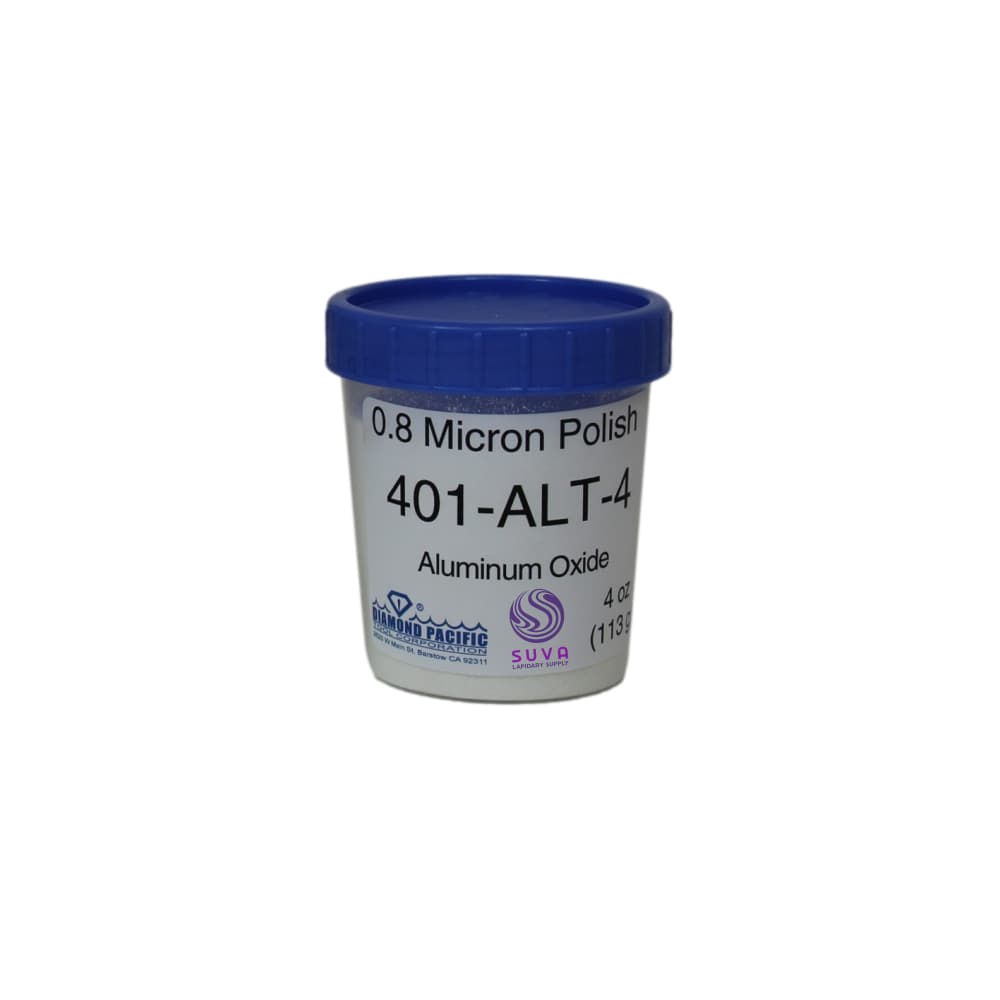 Photo of Diamond Pacific Micro-Alumina Polish Powders for Lapidary AL-T 4 oz at SUVA Lapidary 401-ALT-4
