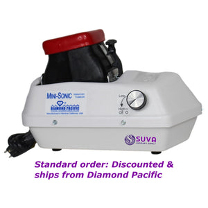 Diamond Pacific Mini-Sonic Vibratory Tumblers for sale at SUVA Lapidary Supply Diamond Pacific Mini-Sonic Vibratory Tumblers for sale at SUVA Lapidary Supply