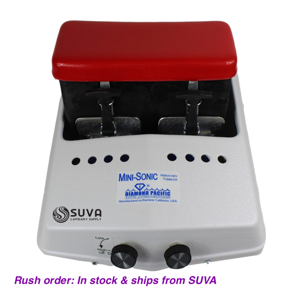 Mini-Sonic Vibratory Tumblers MT-10 - 1x Medium Hopper / 115 V / SUVA In-Stock Mini-Sonic Vibratory Tumblers MT-10 - 1x Medium Hopper / 115 V / SUVA In-Stock