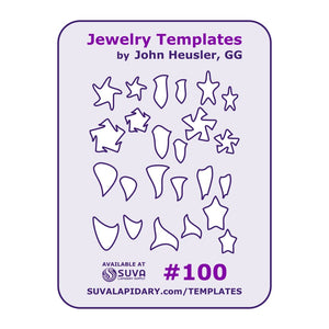Photo of John Heusler Jewelry Template 100 at SUVA Lapidary Supply