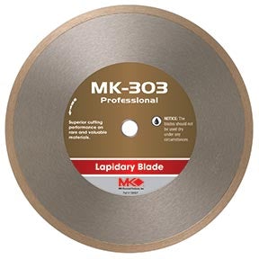 Photo of MK Diamond MK-303 Lapidary Diamond Saw Blades 4 inch x 0.014 inch x 1/2 inch at SUVA Lapidary 300-0401440-83 (153742)