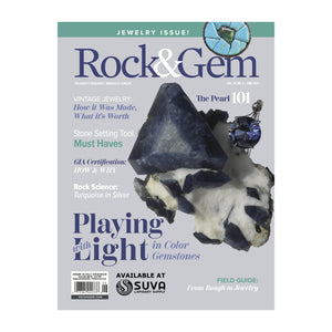 June 2023 issue of Rock & Gem Magazine at SUVA Lapidary Supply