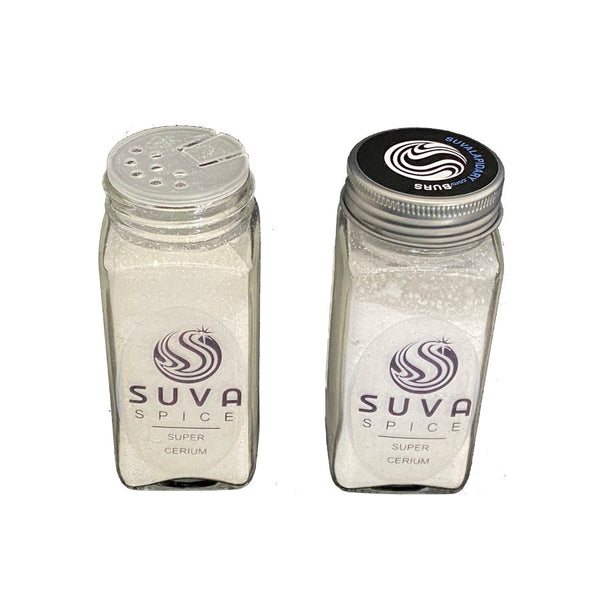 Photo of SUVA Super Premium Cerium Oxide Polishing Powder Super 4 oz at SUVA Lapidary shk-cer