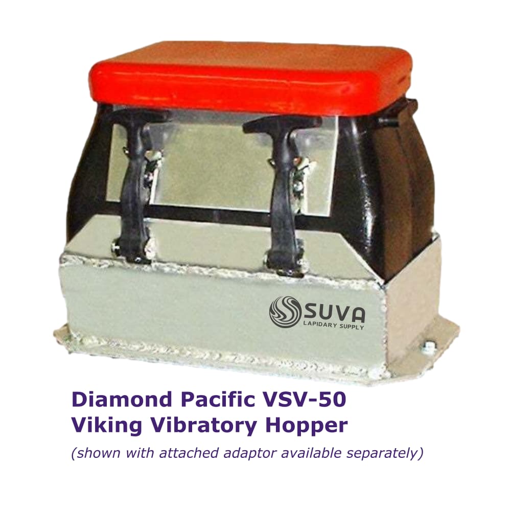 Extra Hoppers & Lids for Diamond Pacific Mini-Sonic & Vibro-Sonic Vibratory Tumblers H-50 Hopper & Lid / VSV only / Diamond Pacific with Lead Time Extra Hoppers & Lids for Diamond Pacific Mini-Sonic & Vibro-Sonic Vibratory Tumblers H-50 Hopper & Lid / VSV only / Diamond Pacific with Lead Time
