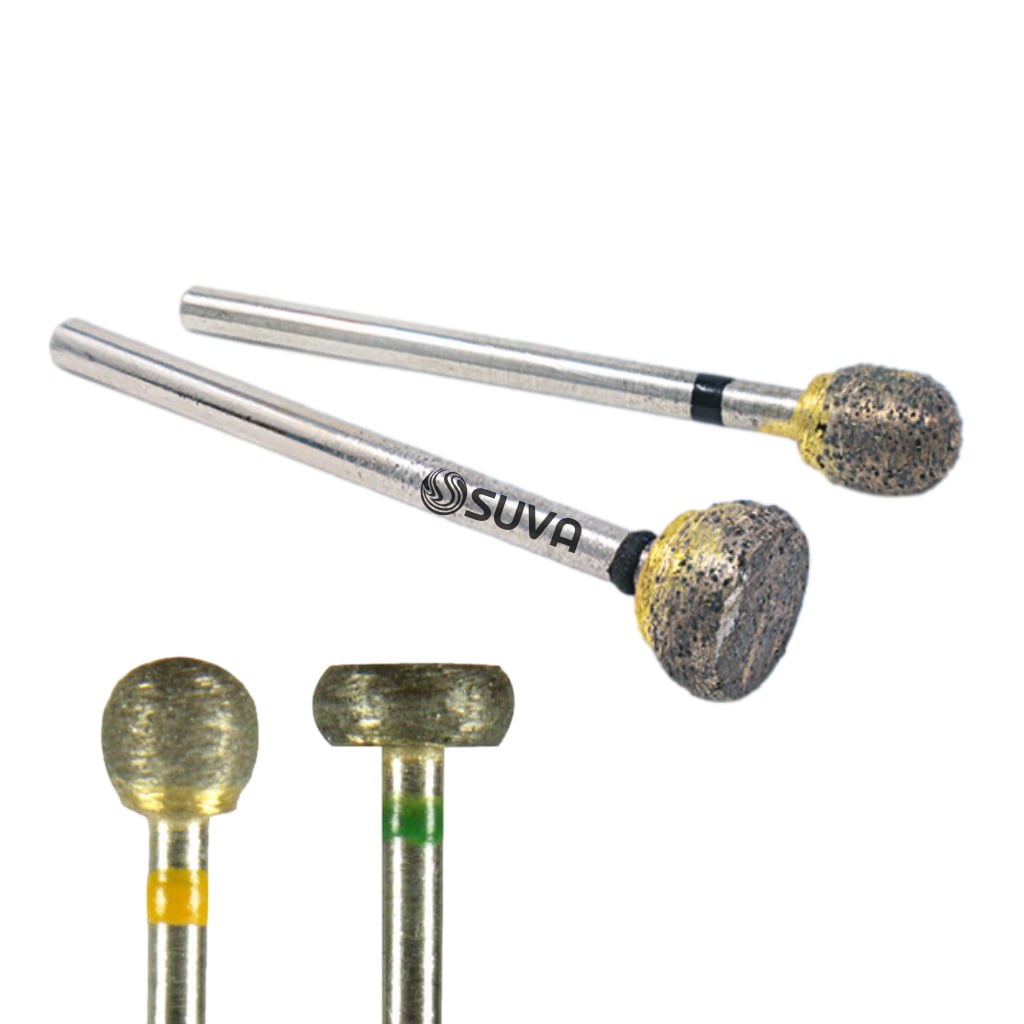 Round Shape Sintered Diamond Burs for sale at SUVA Lapidary Supply